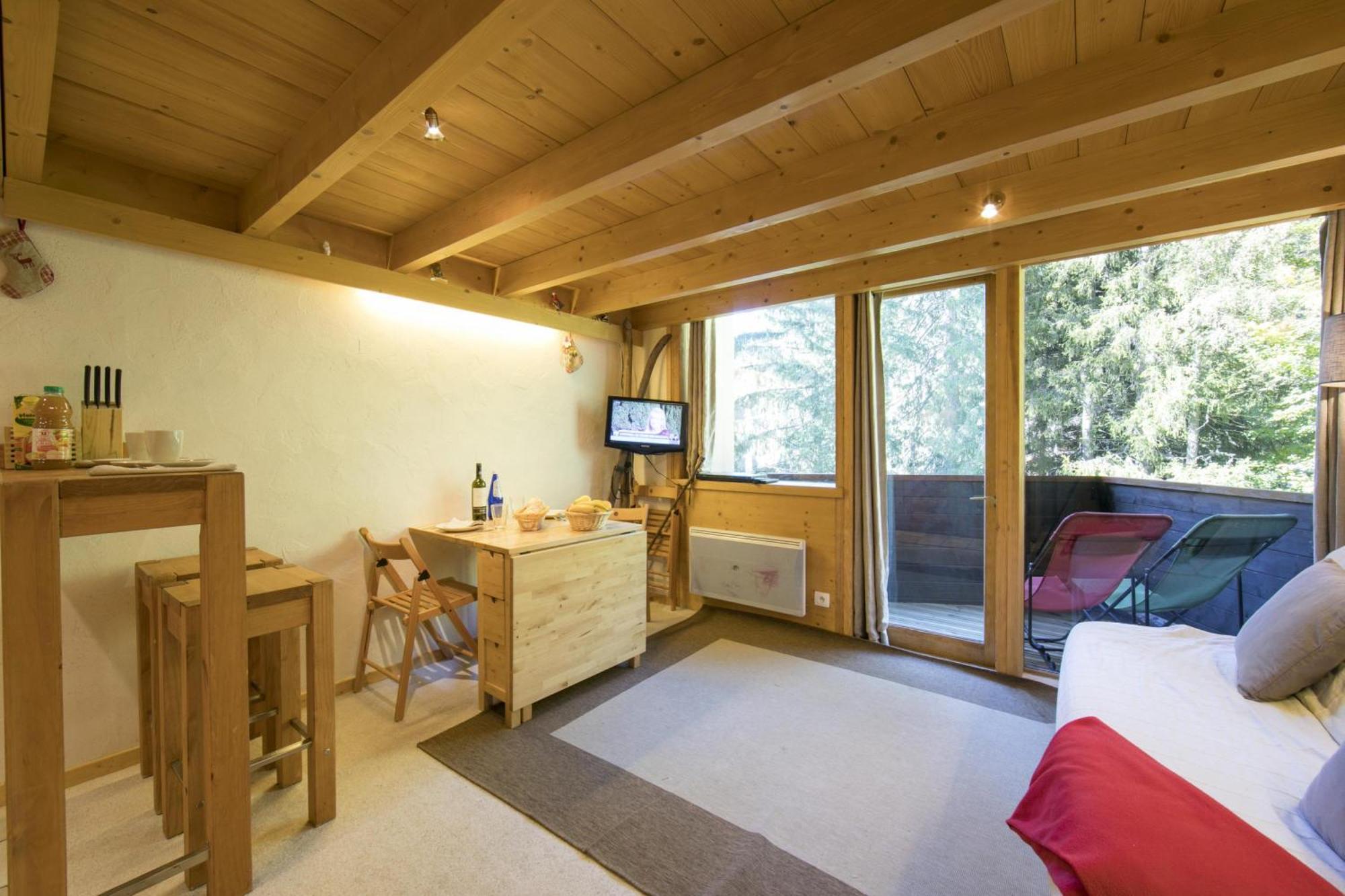 Residence Grand Roc - Ancolies 104 - Happy Rentals Chamonix Bilik gambar